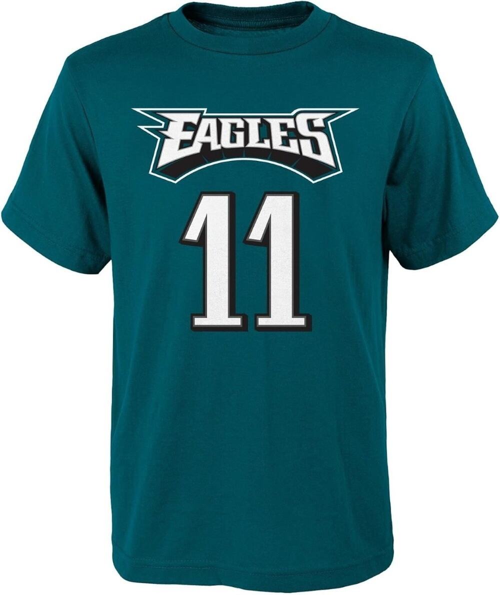 Carson Wentz Philadelphia Eagles Outerstuff NFL Name & Number T-Shirt - XL18/20